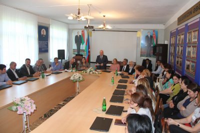 Mingəçevir Turizm Kollecinin qazandığı uğurların təməlində dövlətə, dövlətçiliyə və Heydər Əliyev ənənələrinə sədaqət hissi dayanır Mingəçevir Turizm Kollecinin qazandığı uğurların təməlində dövlətə, dövlətçiliyə və Heydər Əliyev ənənələrinə sədaqət hissi dayanır