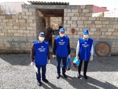 YAP Ağsu rayon təşkilatının könüllüləri mart ayının 26-da “Sağlamlığımız milli həmrəyliyimizdir” aksiyasını davam etdirib - Xeberciinfo YAP Ağsu rayon təşkilatının könüllüləri mart ayının 26-da “Sağlamlığımız milli həmrəyliyimizdir” aksiyasını davam etdirib - Xeberciinfo