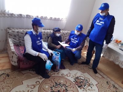 YAP Ağsu rayon təşkilatının könüllüləri mart ayının 26-da “Sağlamlığımız milli həmrəyliyimizdir” aksiyasını davam etdirib - Xeberciinfo YAP Ağsu rayon təşkilatının könüllüləri mart ayının 26-da “Sağlamlığımız milli həmrəyliyimizdir” aksiyasını davam etdirib - Xeberciinfo