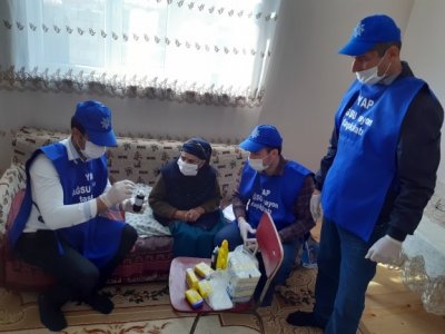 YAP Ağsu rayon təşkilatının könüllüləri mart ayının 26-da “Sağlamlığımız milli həmrəyliyimizdir” aksiyasını davam etdirib - Xeberciinfo YAP Ağsu rayon təşkilatının könüllüləri mart ayının 26-da “Sağlamlığımız milli həmrəyliyimizdir” aksiyasını davam etdirib - Xeberciinfo