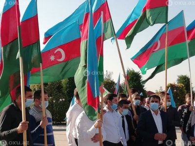 Horadizdə Füzuli şəhərinin işğaldan azad edilməsi qeyd olundu - FOTO/VİDEO