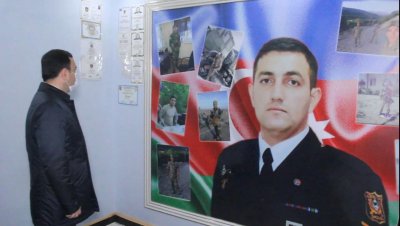 İsmayıllıdan olan şəhidin bu gün cənnətdəki ilk ad günü qeyd olunub İsmayıllıdan olan şəhidin bu gün cənnətdəki ilk ad günü qeyd olunub