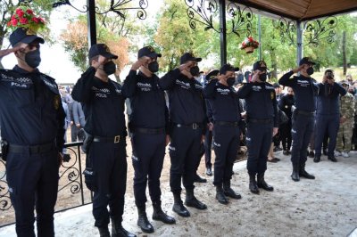 İsmayıllıda Kəlbəcərdən olan şəhidin məzarı ziyarət edilib İsmayıllıda Kəlbəcərdən olan şəhidin məzarı ziyarət edilib