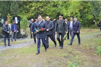 İsmayıllıdan olan şəhidin bu gün cənnətdəki ilk ad günü qeyd olunub İsmayıllıdan olan şəhidin bu gün cənnətdəki ilk ad günü qeyd olunub