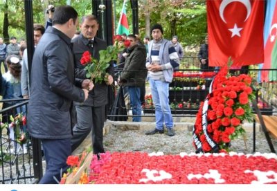 İsmayıllıdan olan şəhidin bu gün cənnətdəki ilk ad günü qeyd olunub İsmayıllıdan olan şəhidin bu gün cənnətdəki ilk ad günü qeyd olunub