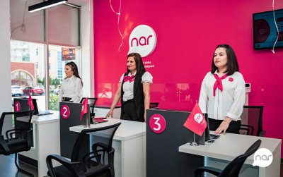 Naxçıvanda "Nar"ın yeni mağazası təqdim edildi