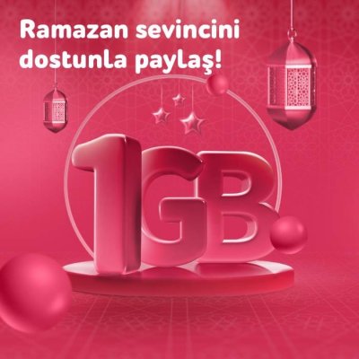 Ramazan bayramında “Nar”dan hər kəsə 1GB hədiyyə!