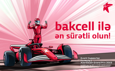 Bakcell “Formula 1 Azərbaycan Qran Prisi”nin rəsmi dəstəkçisidir