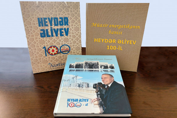 “AzərEnerji” Ulu Öndər Heydər Əliyev haqqında kitab hazırlayıb