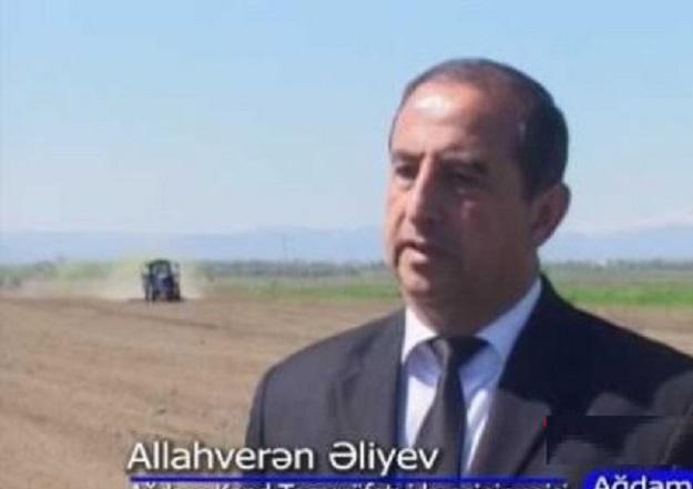 Allahverən Əliyev ona etibar edilən bütün işləri şərəflə yerinə yetirir