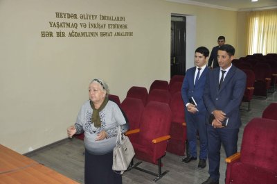 Allahverən Əliyev ona etibar edilən bütün işləri şərəflə yerinə yetirir