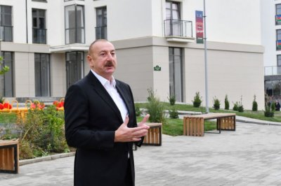 Azərbaycan Prezidenti: “Biz birinci şəhərsalma layihəsini Füzulidə icra edirik”