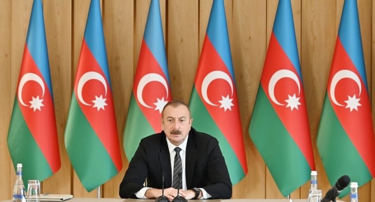 Prezident Azərbaycanla Ermənistan arasında qəbul olunan birgə bəyanatdan DA ...