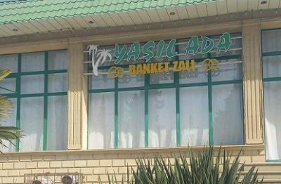 Sumqayitda yerləşən Yaşıl Ada restoranında qanunsuz tikinti aparılır - FOTOLAR