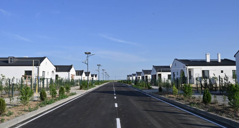 Ağdamın Kəngərli kəndinə növbəti köç karvanı yola salınıb