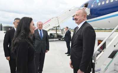 Prezident İlham Əliyev Albaniyada işgüzar səfərdədir