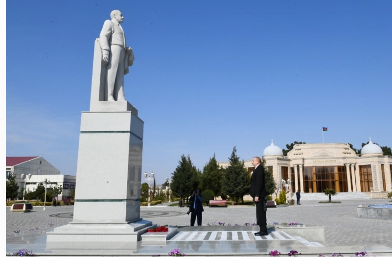İlham Əliyev Goranboyda