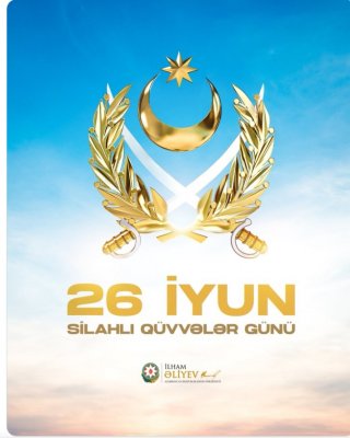 Azərbaycan Prezidenti Silahlı Qüvvələr Günü münasibətilə paylaşım edib