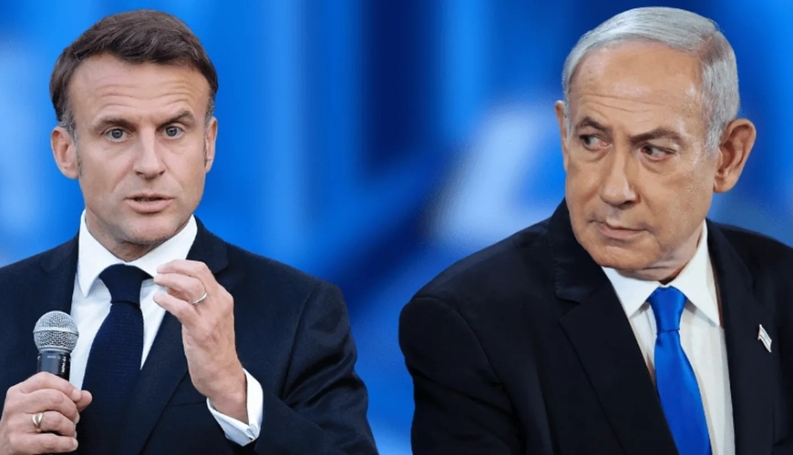 Netanyahu Makronun İsrailə səfərinə