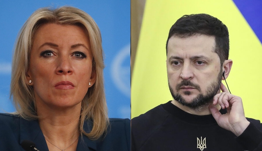 Zaxarova Zelenskini “Gözəl markiza” mahnısı ilə məsxərəyə qoydu – “Qalan hər şeydə, hər şey yaxşıdır…”