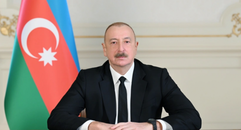 İlham Əliyev forum iştirakçılarına müraciət ünvanlayıb