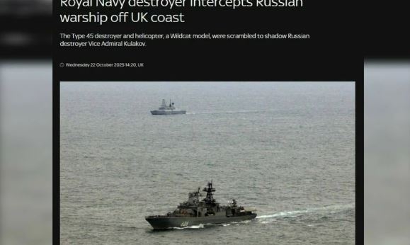 NATO-dan ilk - Rusiya hərbi gəmisinin qarşısı kəsilib