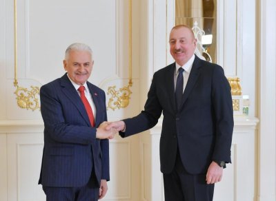 Prezident İlham Əliyev Qəbələdə Türk Dövlətləri Təşkilatının Ağsaqqallar Şurasının sədrini qəbul edib