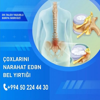 Peşəkar Vertebroloq Dr. Taleh Yaqublu – Sizin Sağlam Onurğanızın Qarantı Peşəkar Vertebroloq Dr. Taleh Yaqublu – Sizin Sağlam Onurğanızın Qarantı