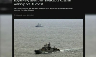 NATO-dan ilk - Rusiya hərbi gəmisinin qarşısı kəsilib
