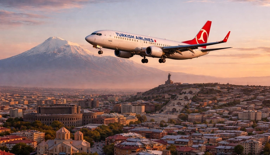 İstanbul–İrəvan xətti açılır: THY normallaşmada yeni mərhələyə keçir