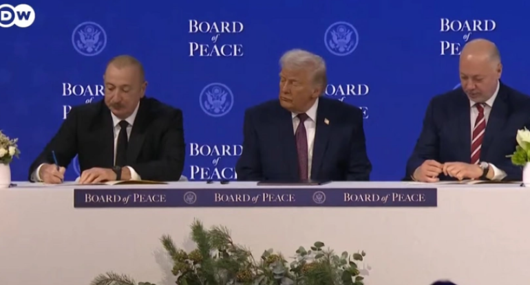 İlham Əliyev Azərbaycanın Sülh Şurasına təsisçi üzv dövlət qismində qoşulması barədə sənədi imzalayıb