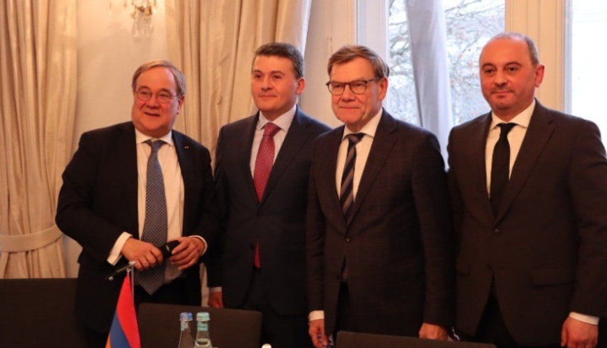 Azərbaycan və Ermənistan səfirləri Almaniyada bir araya gəldi - FOTOLAR