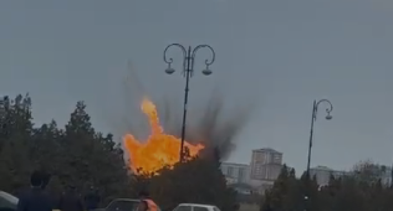 İran Naxçıvan aeroportuna dron hücumu edib