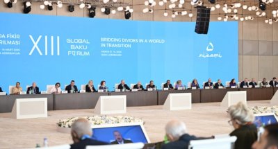 Prezident XIII Qlobal Bakı Forumunun açılış mərasimində iştirak edir - Yenilənib