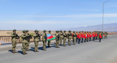 Azərbaycanlı hərbçilər Heydər Əliyev-2026 təlimində iştirak üçün Türkiyəyə gediblər