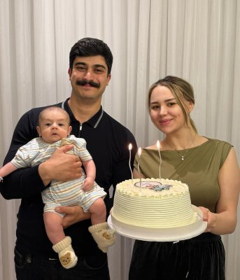 Gəlini Milli Qəhrəmanın adını daşıyan nəvəsinin şəklini paylaşdı - FOTO