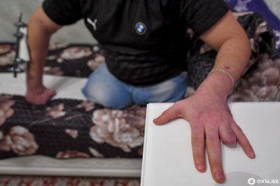 Üç medallı 20 yaşlı Qarabağ qazisi: “Ayaqlarımı yaralandığım yerdə basdırdılar” - MÜSAHİBƏ + FOTO