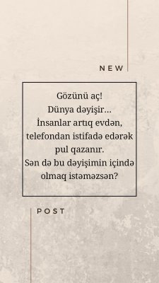 “Evdən, Sadəcə Komputer və Telefonunla – Günlük Bonusdan Aylıq Passiv