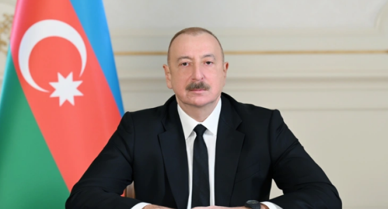 İlham Əliyev MDB Dövlət Başçıları Şurasının iclasında iştirak etmək üçün Dü ...