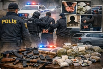 DİN-dən gündəlik əməliyyat məlumatı: cinayətlər açıldı, narkotik və silahlar aşkarlandı