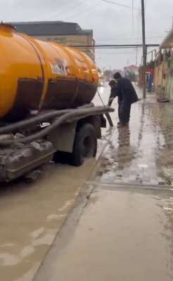 Sabunçuda Yağıntılara Qarşı Operativ Müdaxilə